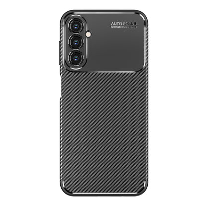 Cover til Samsung Galaxy A14 A145 / A14 5G A146, Techsuit, CarbonFiber, Sort