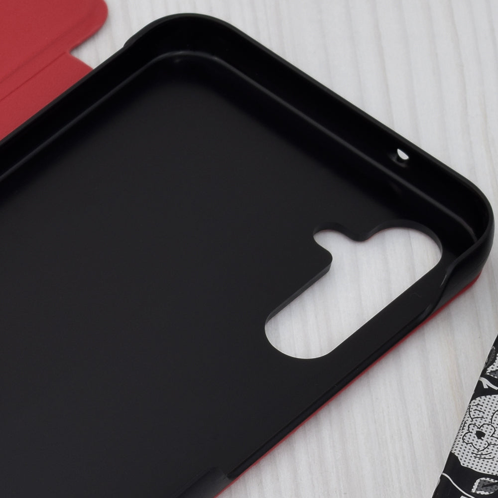 Cover til Samsung Galaxy A14 A145 / A14 5G A146, Techsuit, eFold, Rød