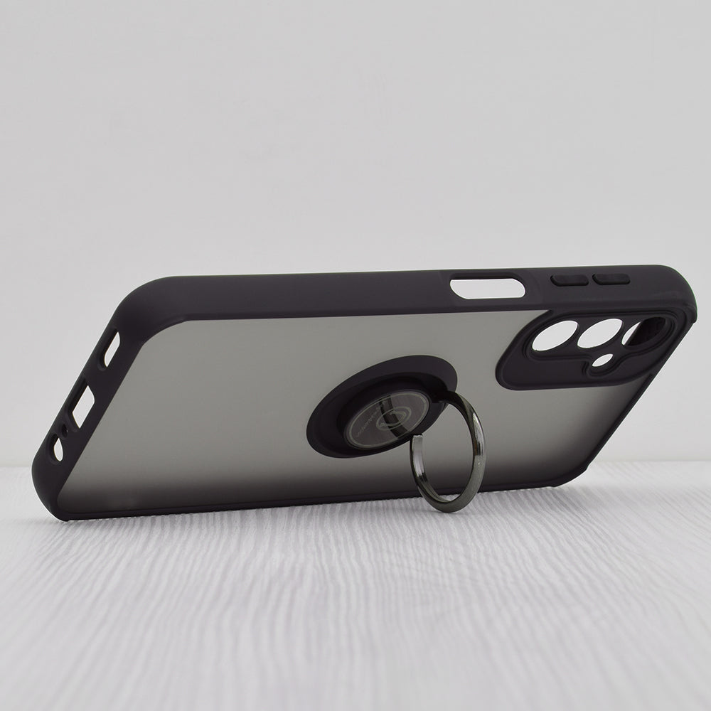 Case for Samsung Galaxy A14 A145 / A14 5G A146, Techsuit, Glinth, Black