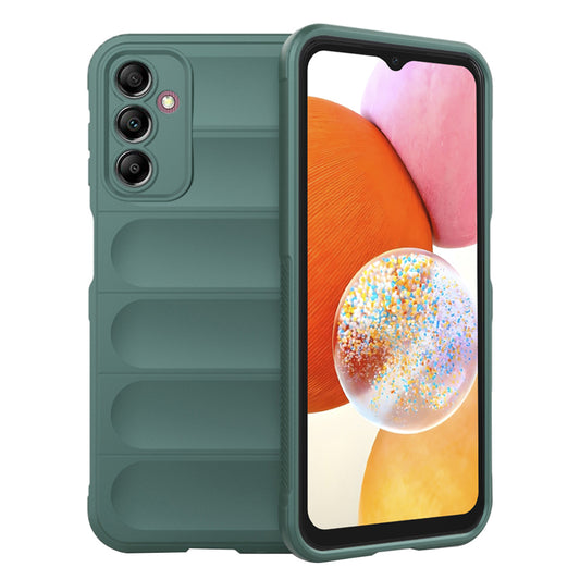 Cover til Samsung Galaxy A14 A145 / A14 5G A146, Techsuit, Magic Shield, Grøn
