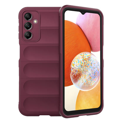 Cover til Samsung Galaxy A14 A145 / A14 5G A146, Techsuit, Magic Shield, Vinrød