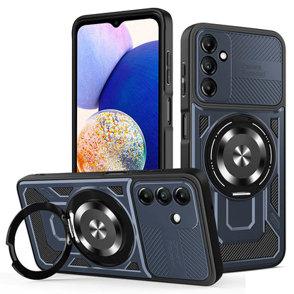 Cover til Samsung Galaxy A14 A145 / A14 5G A146, Techsuit, RuggedCam, Blå