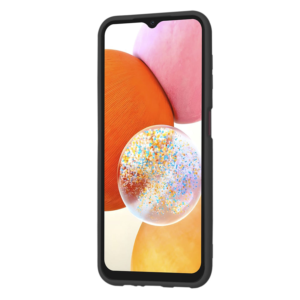 Cover til Samsung Galaxy A14 A145 / A14 5G A146, Techsuit, SoftFlex, Sort