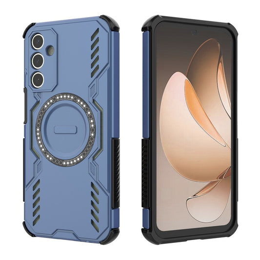MagSafe-etui til Samsung Galaxy A15 5G A156 / A15 A155, Techsuit, ArmorMag, Blå