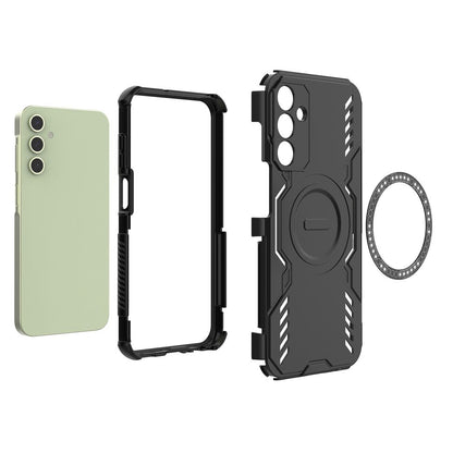 MagSafe-etui til Samsung Galaxy A15 5G A156 / A15 A155, Techsuit, ArmorMag, Sort