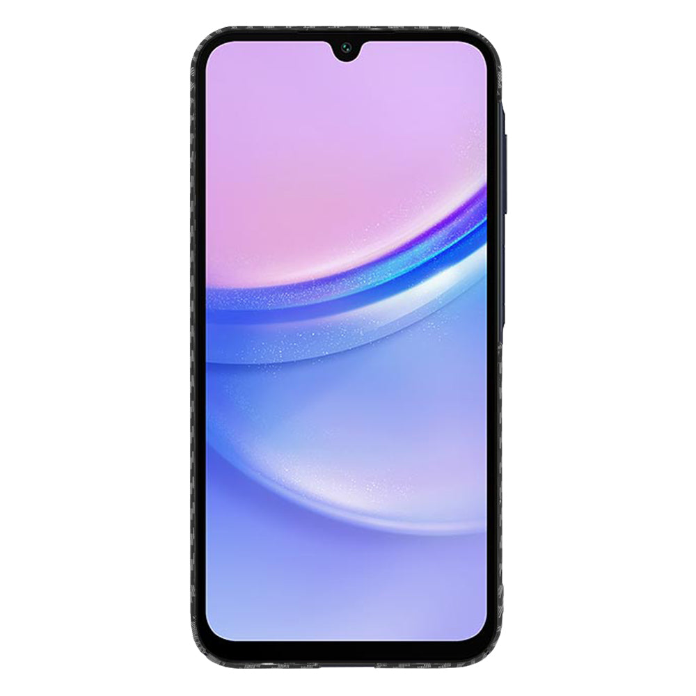 Case for Samsung Galaxy A15 5G A156 / A15 A155, Techsuit, Carbonite FiberShell, Black