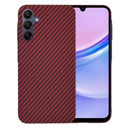 Cover til Samsung Galaxy A15 5G A156 / A15 A155, Techsuit, Carbonite FiberShell, Rød