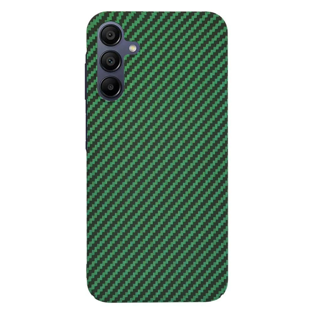 Cover til Samsung Galaxy A15 5G A156 / A15 A155, Techsuit, Carbonite FiberShell, Grøn