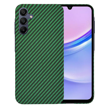 Cover til Samsung Galaxy A15 5G A156 / A15 A155, Techsuit, Carbonite FiberShell, Grøn