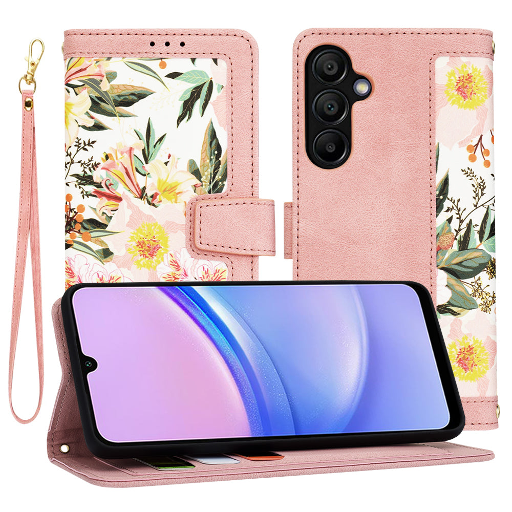 Case for Samsung Galaxy A15 5G A156 / A15 A155, Techsuit, FlipCraft, Pink