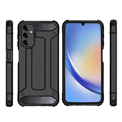 Cover til Samsung Galaxy A15 5G A156 / A15 A155, Techsuit, Hybrid Armor, Sort