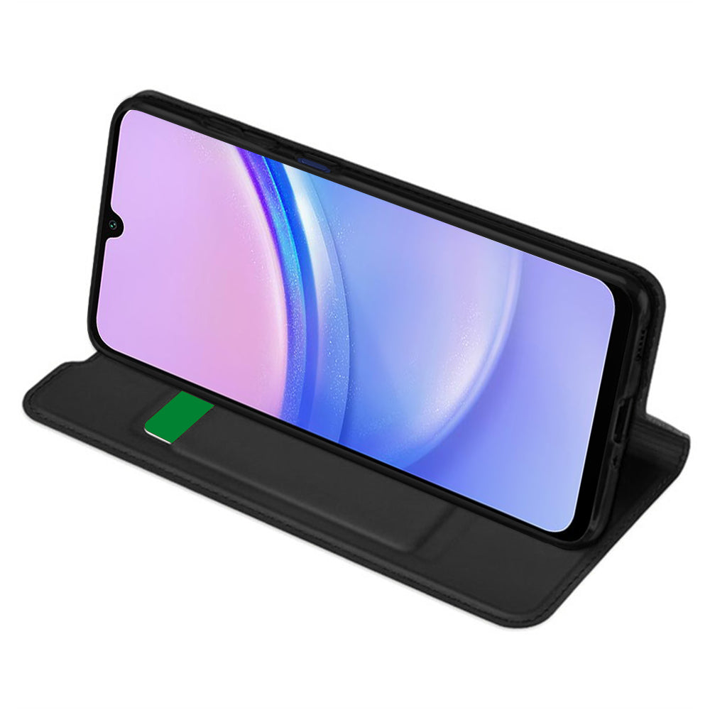 Cover til Samsung Galaxy A15 5G A156 / A15 A155, Techsuit, Magskin Book, Sort