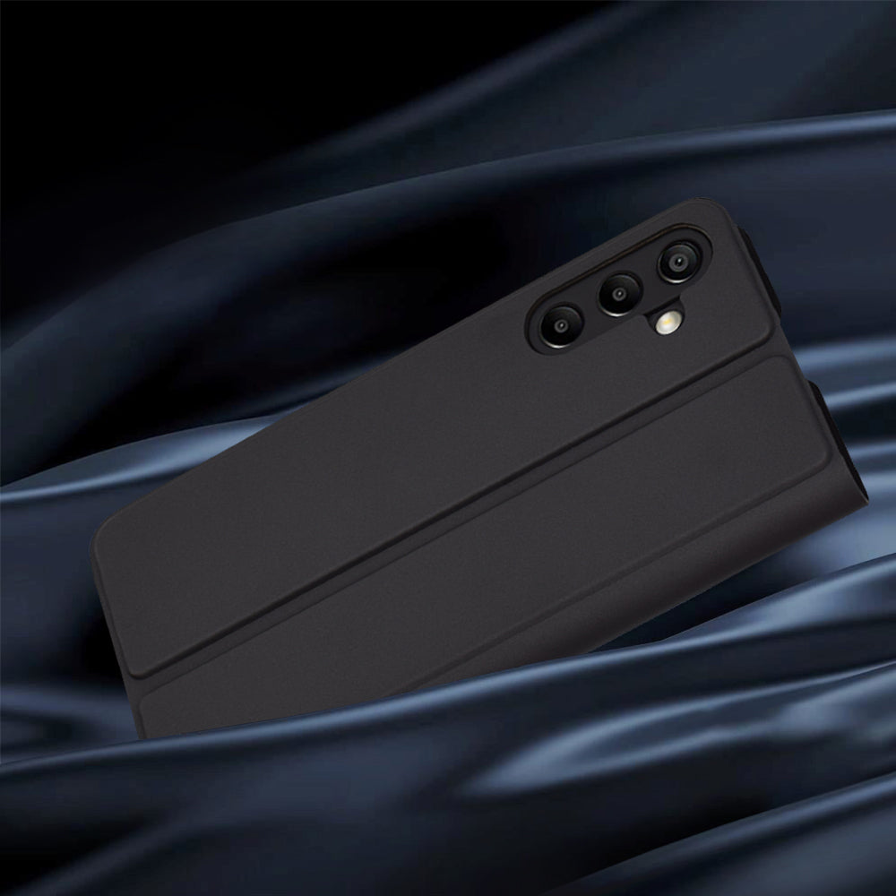 Cover til Samsung Galaxy A15 5G A156 / A15 A155, Techsuit, Magskin Book, Sort