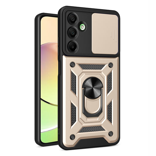 Cover til Samsung Galaxy A16 5G A166 / A16 4G A165, Techsuit, CamShield, Guld