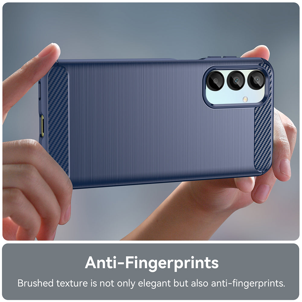 Cover til Samsung Galaxy A16 5G A166 / A16 4G A165, Techsuit, Carbon, Blå