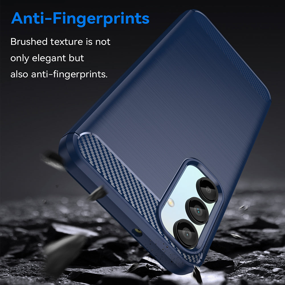 Cover til Samsung Galaxy A16 5G A166 / A16 4G A165, Techsuit, Carbon, Blå