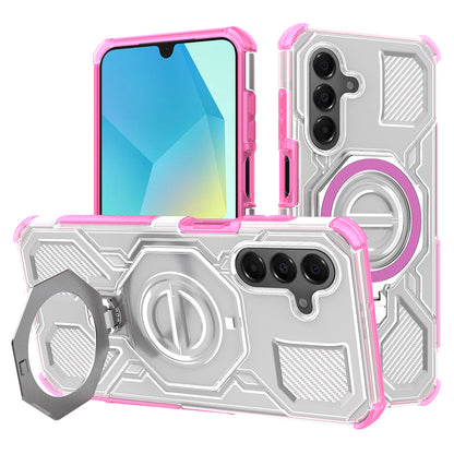 Etui til Samsung Galaxy A16 5G A166 / A16 4G A165, Techsuit, Carbon Shield Pro, Pink