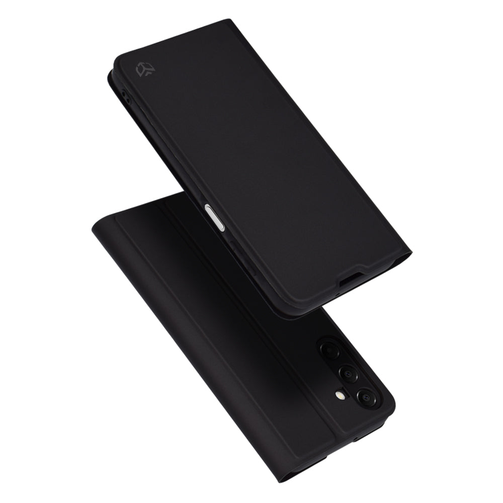 Cover til Samsung Galaxy A16 5G A166 / A16 4G A165, Techsuit, Magskin Book, Sort