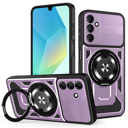 Cover til Samsung Galaxy A16 5G A166 / A16 4G A165, Techsuit, RuggedCam, Lilla