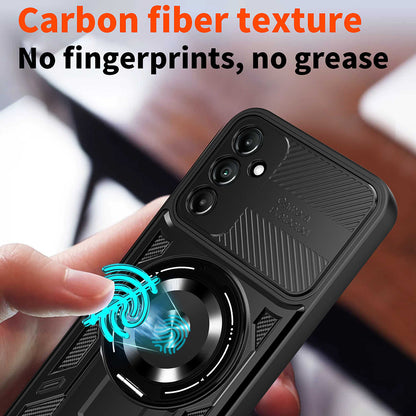 Cover til Samsung Galaxy A16 5G A166 / A16 4G A165, Techsuit, RuggedCam, Sort
