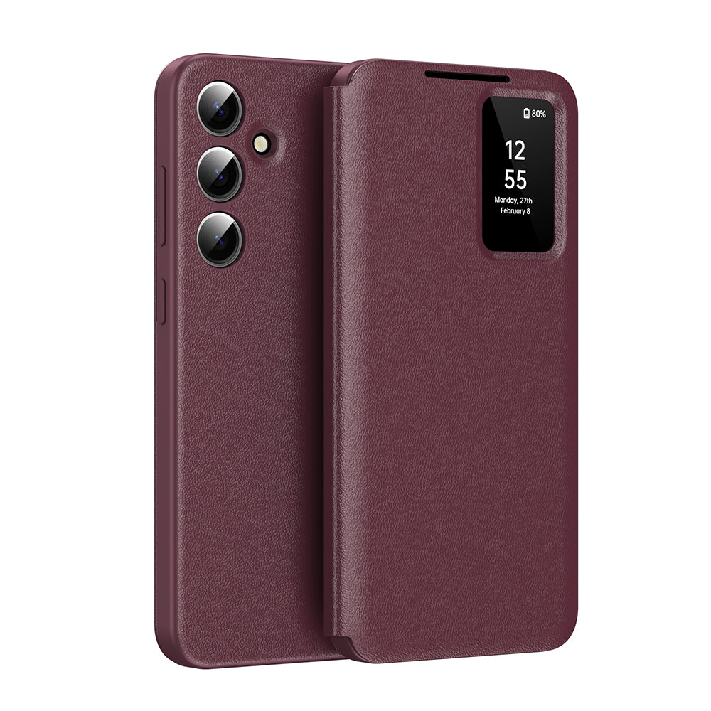 Cover til Samsung Galaxy A16 5G A166 / A16 4G A165, Techsuit, SmartView, Rød