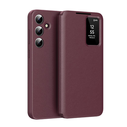 Cover til Samsung Galaxy A16 5G A166 / A16 4G A165, Techsuit, SmartView, Rød