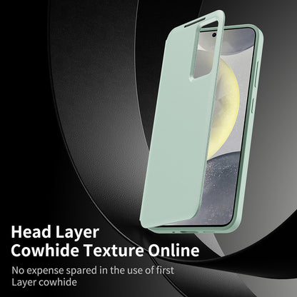 Cover til Samsung Galaxy A16 5G A166 / A16 4G A165, Techsuit, SmartView, Grøn