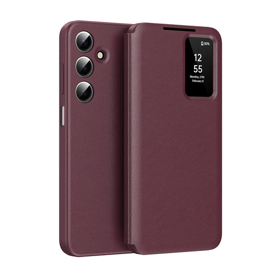 Cover til Samsung Galaxy A17 4G / A17 5G / A26 A266, Techsuit, SmartView, Rød