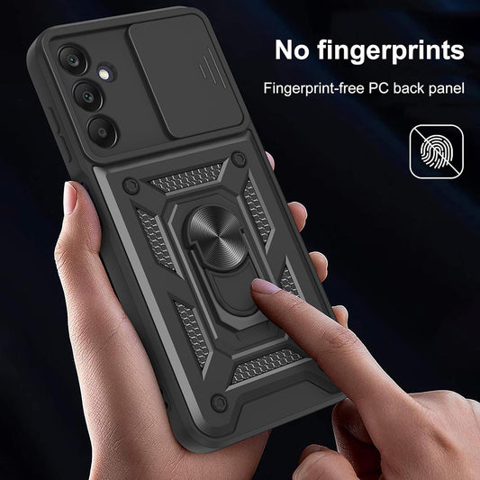 Cover til Samsung Galaxy A17 5G, Techsuit, CamShield, Sort