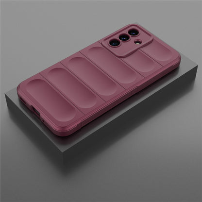 Cover til Samsung Galaxy A17 5G, Techsuit, Magic Shield, Vinrød