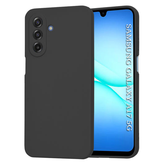Cover til Samsung Galaxy A17 5G, Techsuit, SoftFlex, Sort