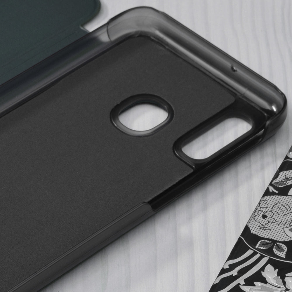 Cover til Samsung Galaxy A20e A202, Techsuit, eFold, Grøn