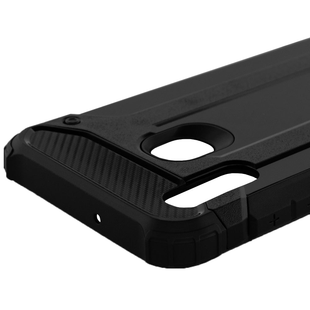 Cover til Samsung Galaxy A20e A202, Techsuit, Hybrid Armor, Sort