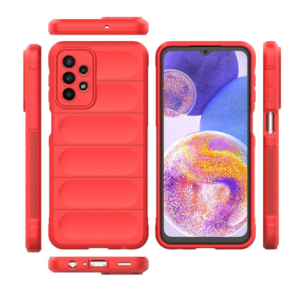 Cover til Samsung Galaxy A23 5G A236 / A23 A235, Techsuit, Magic Shield, Sort