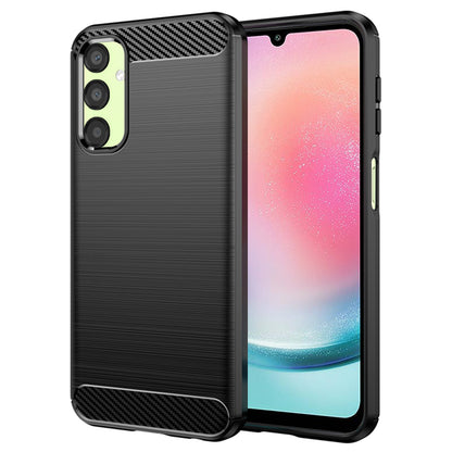 Cover til Samsung Galaxy A24 4G A245, Techsuit, Carbon, Sort