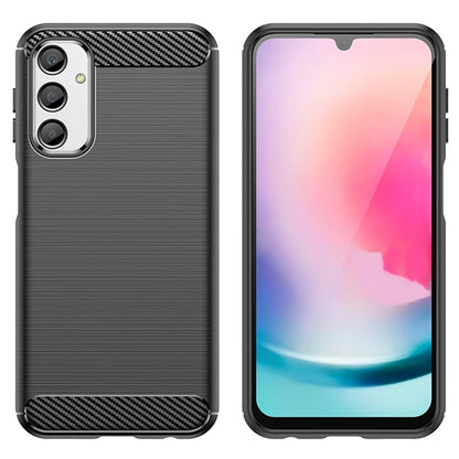 Cover til Samsung Galaxy A24 4G A245, Techsuit, Carbon, Sort