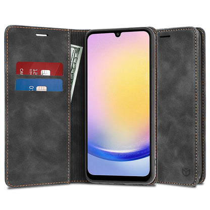 Cover til Samsung Galaxy A25 A256, Techsuit, Confy, Sort