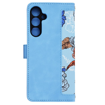 Case for Samsung Galaxy A25 A256, Techsuit, FlipCraft, Blue