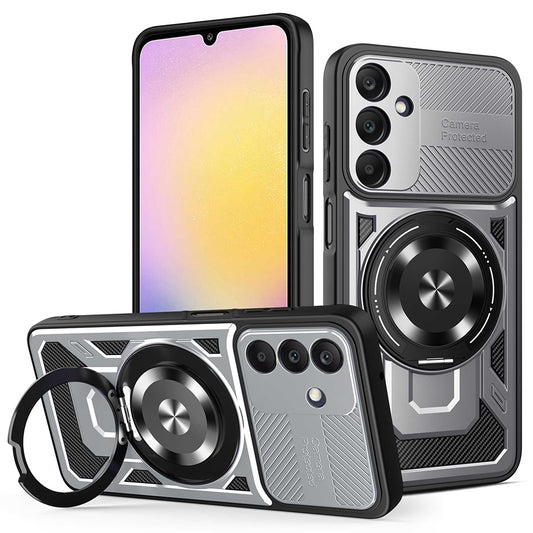 Cover til Samsung Galaxy A25 A256, Techsuit, RuggedCam, Grå