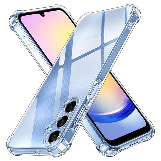 Cover til Samsung Galaxy A25 A256, Techsuit, Stødsikker Klar, Transparent