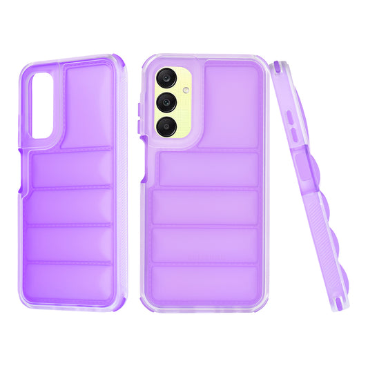 Cover til Samsung Galaxy A25 A256, Techsuit, Wave Shield, Lilla