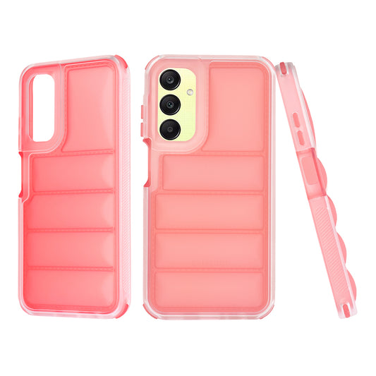 Cover til Samsung Galaxy A25 A256, Techsuit, Wave Shield, Rød