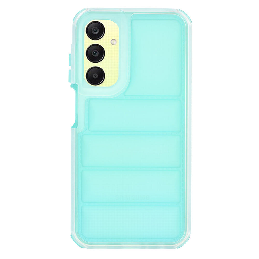Cover til Samsung Galaxy A25 A256, Techsuit, Wave Shield, Turkis