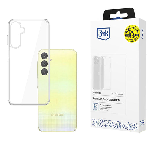 Cover til Samsung Galaxy A26 A266, 3MK, Armor, Transparent