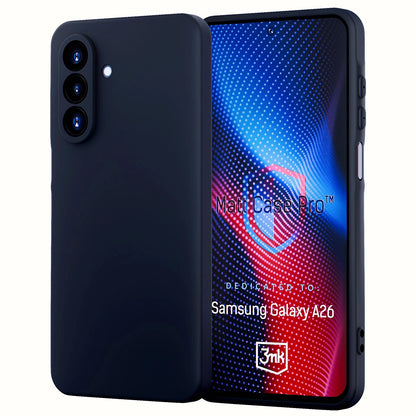 Cover til Samsung Galaxy A26 A266, 3MK, Pro, Mat Sort