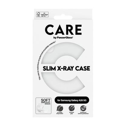 Etui til Samsung Galaxy A26 A266, PanzerGlass, Fashionable Care, Transparent