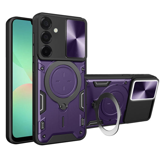 Cover til Samsung Galaxy A26 A266, Techsuit, CamGuard Pro, Lilla
