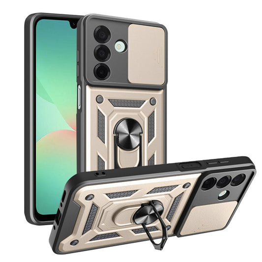 Cover til Samsung Galaxy A26 A266, Techsuit, CamShield, Guld