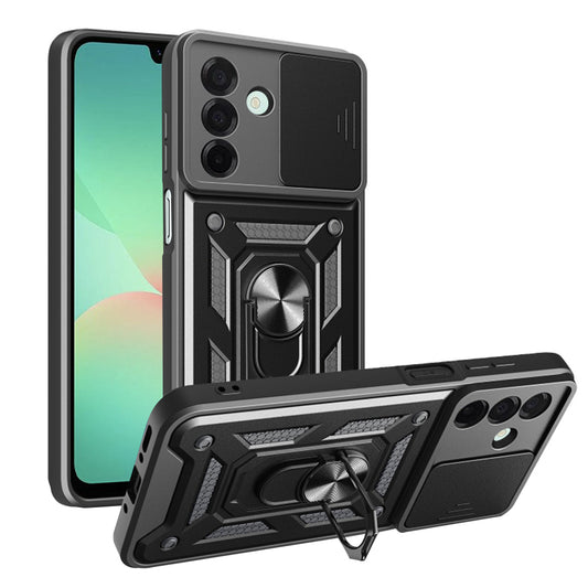Cover til Samsung Galaxy A26 A266, Techsuit, CamShield, Sort