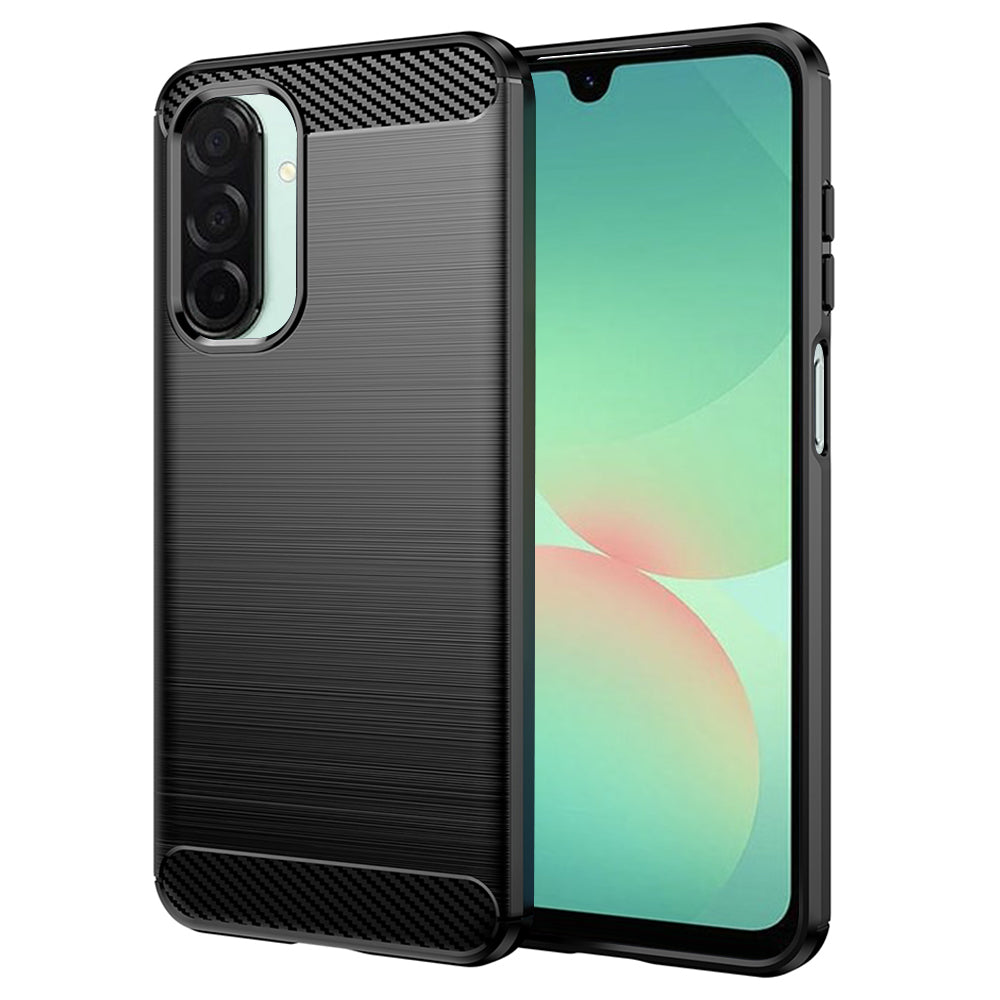 Cover til Samsung Galaxy A26 A266, Techsuit, Carbon, Sort